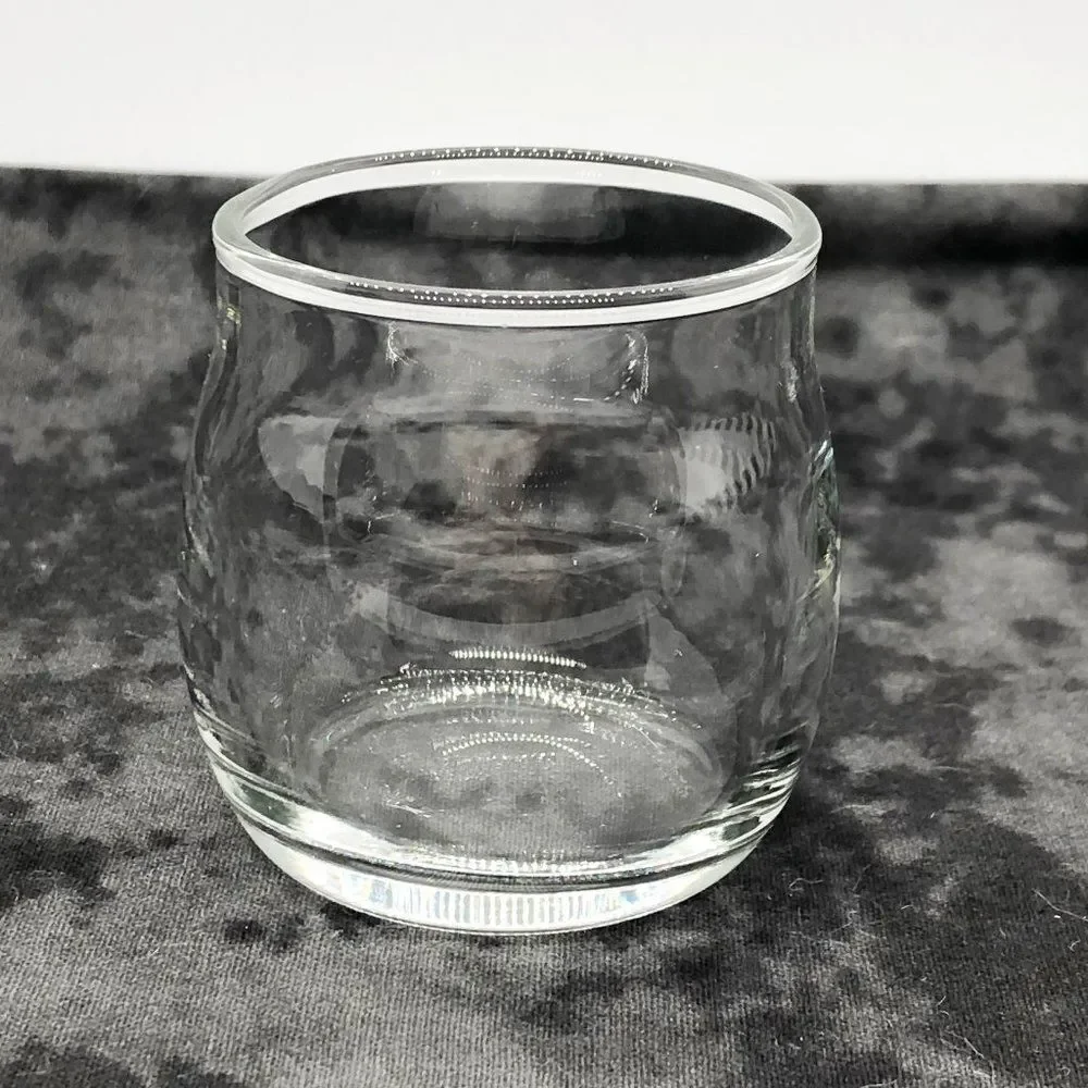 🔮 5/$25 Vintage Small Glass‎ Candle Holder